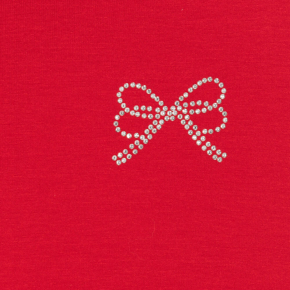 Mayoral-Girls Red Turtle Neck Top | Childrensalon Outlet