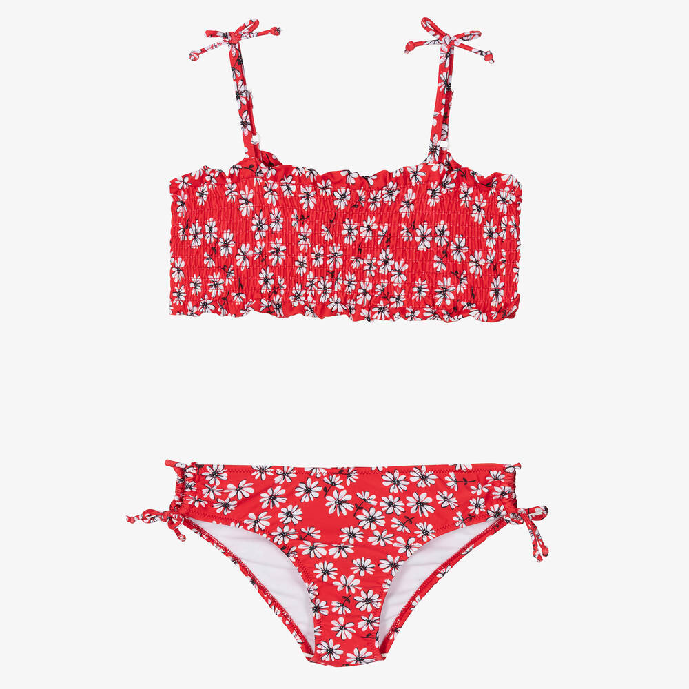 Mayoral-Girls Red & White Bikini  | Childrensalon Outlet