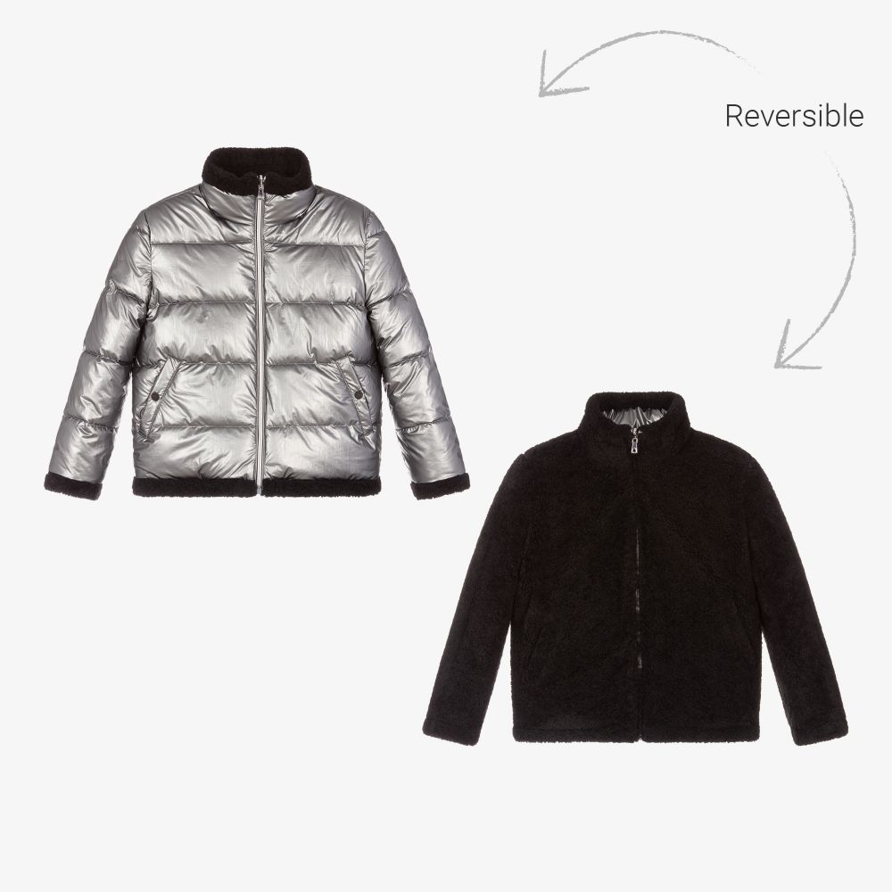 Mayoral - Girls Reversible Jacket  | Childrensalon