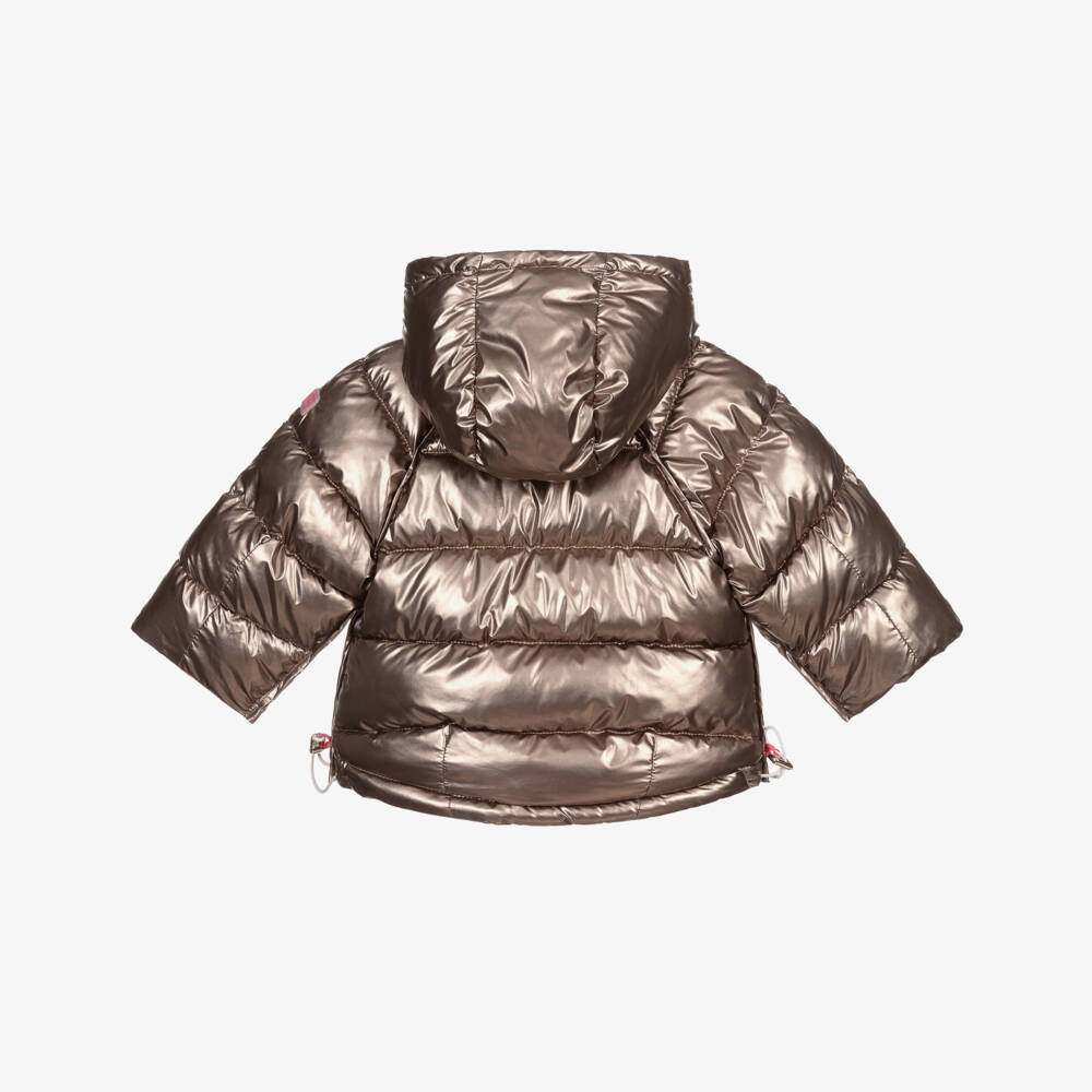 Mayoral- Girls Reversible Puffer Coat | Childrensalon Outlet