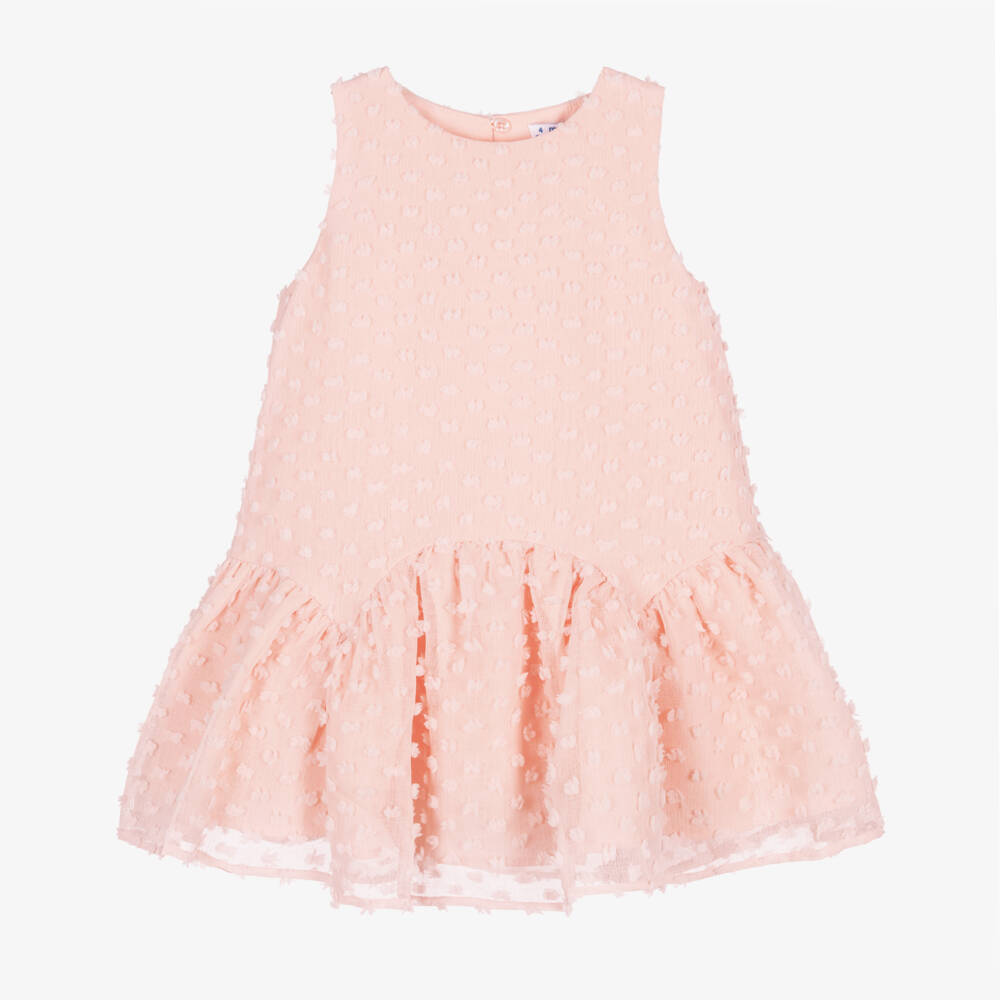 Mayoral-Girls Rose Pink Sleeveless Dress | Childrensalon Outlet