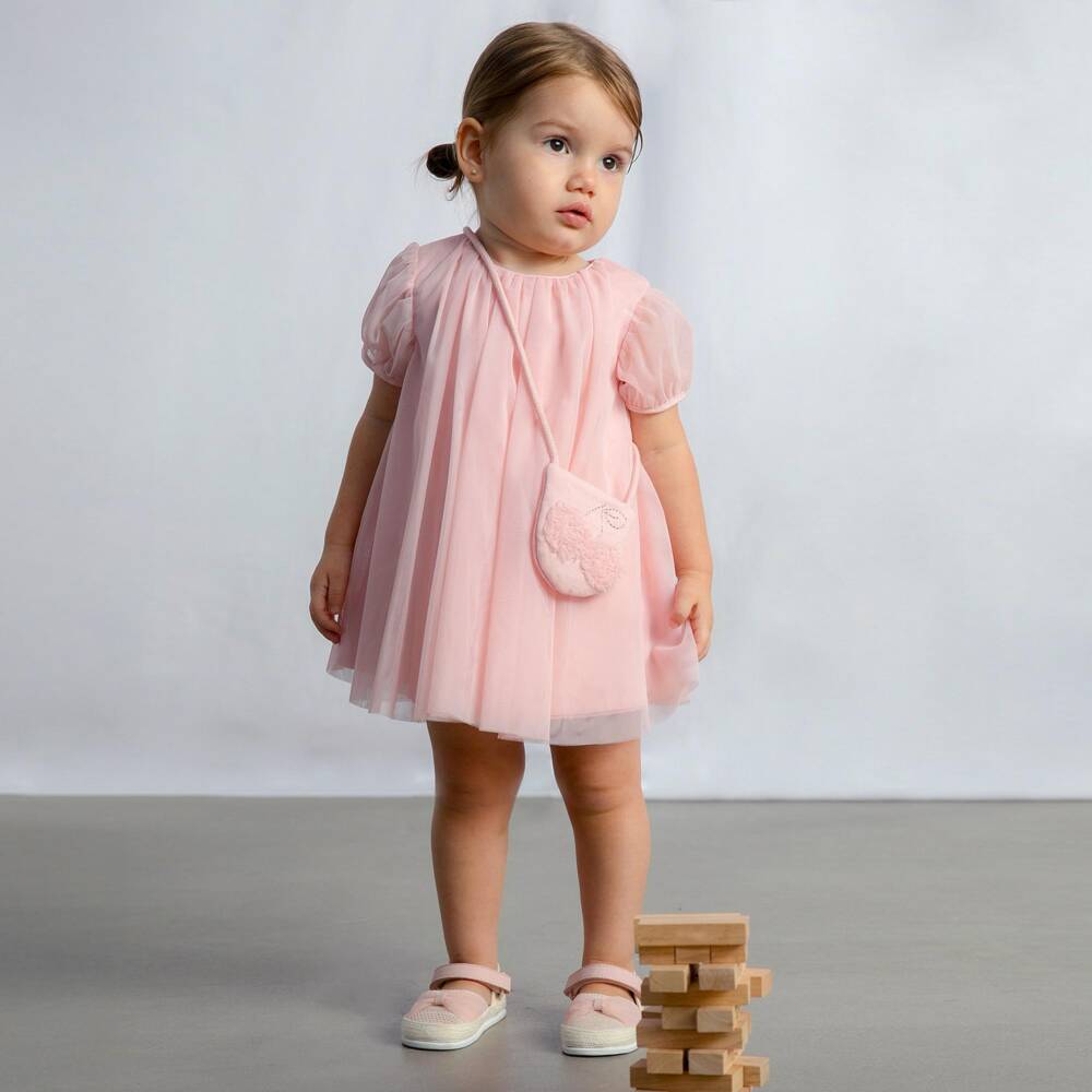 Mayoral-Girls Rose Ribbon Espadrille Flats | Childrensalon Outlet