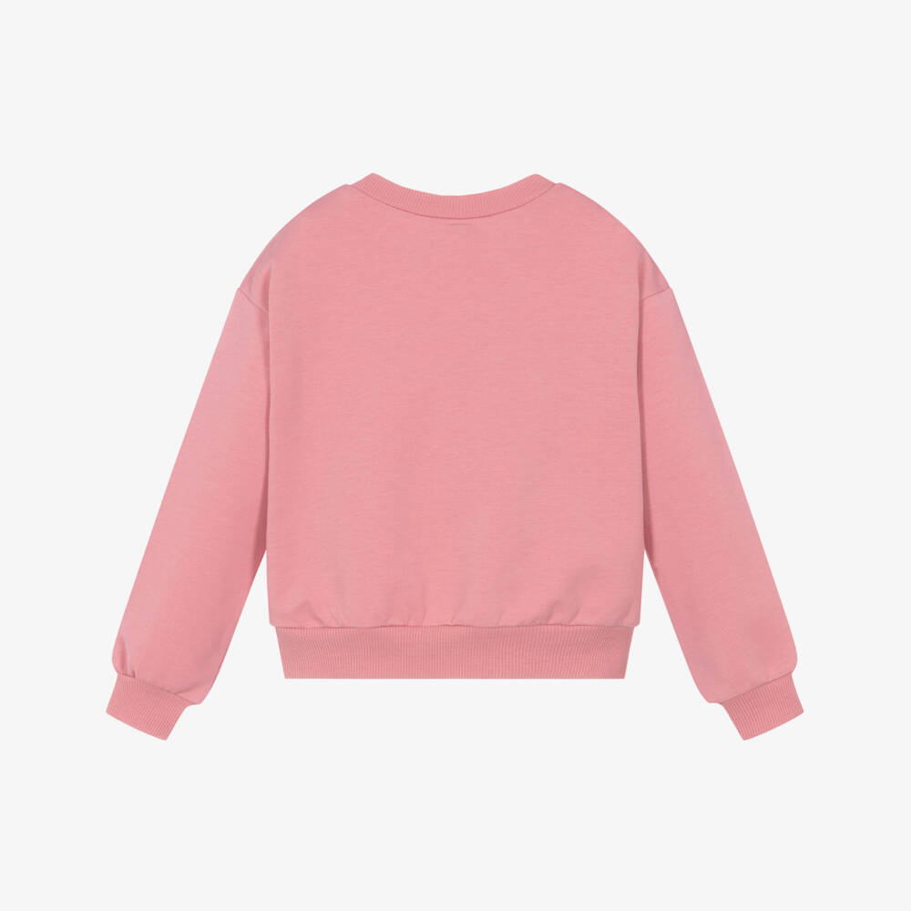 Mayoral-Girls Rosey Cotton Blossom Sweatshirt | Childrensalon Outlet