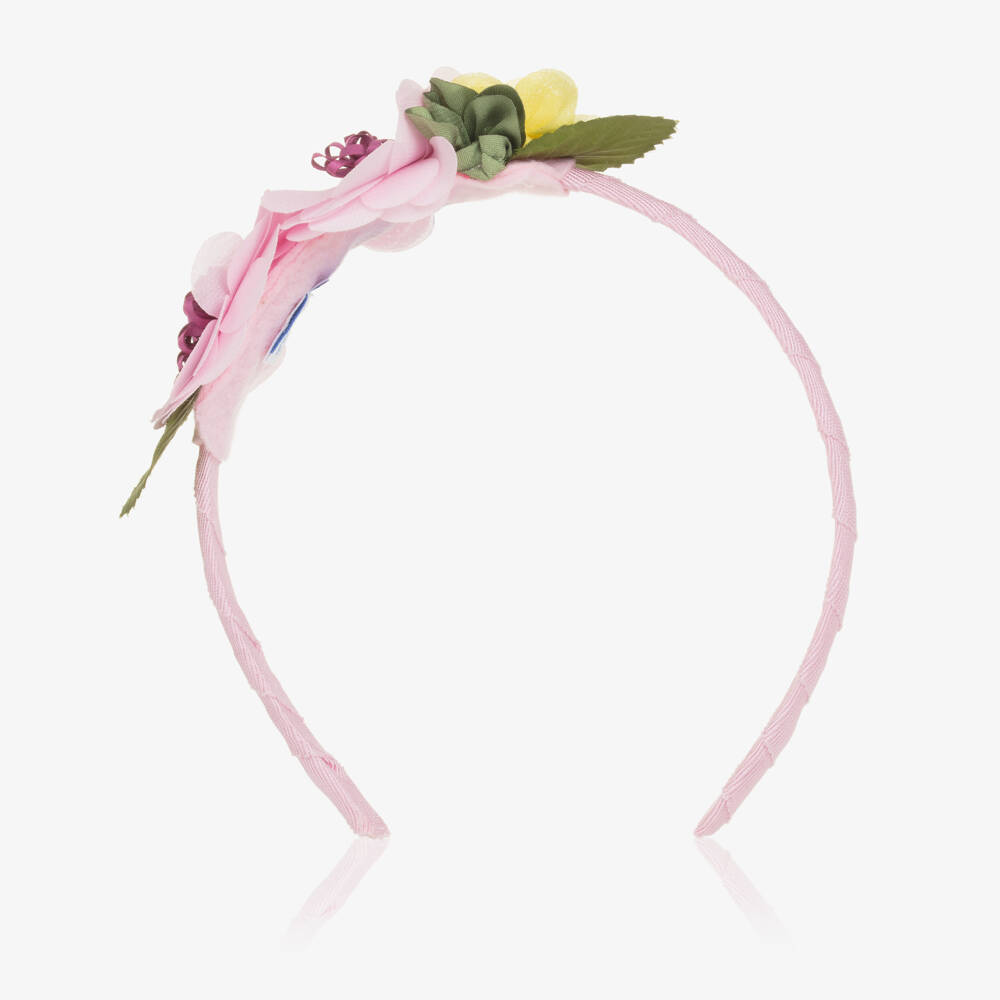 Mayoral-Girls Rosy Blossom Headband | Childrensalon Outlet