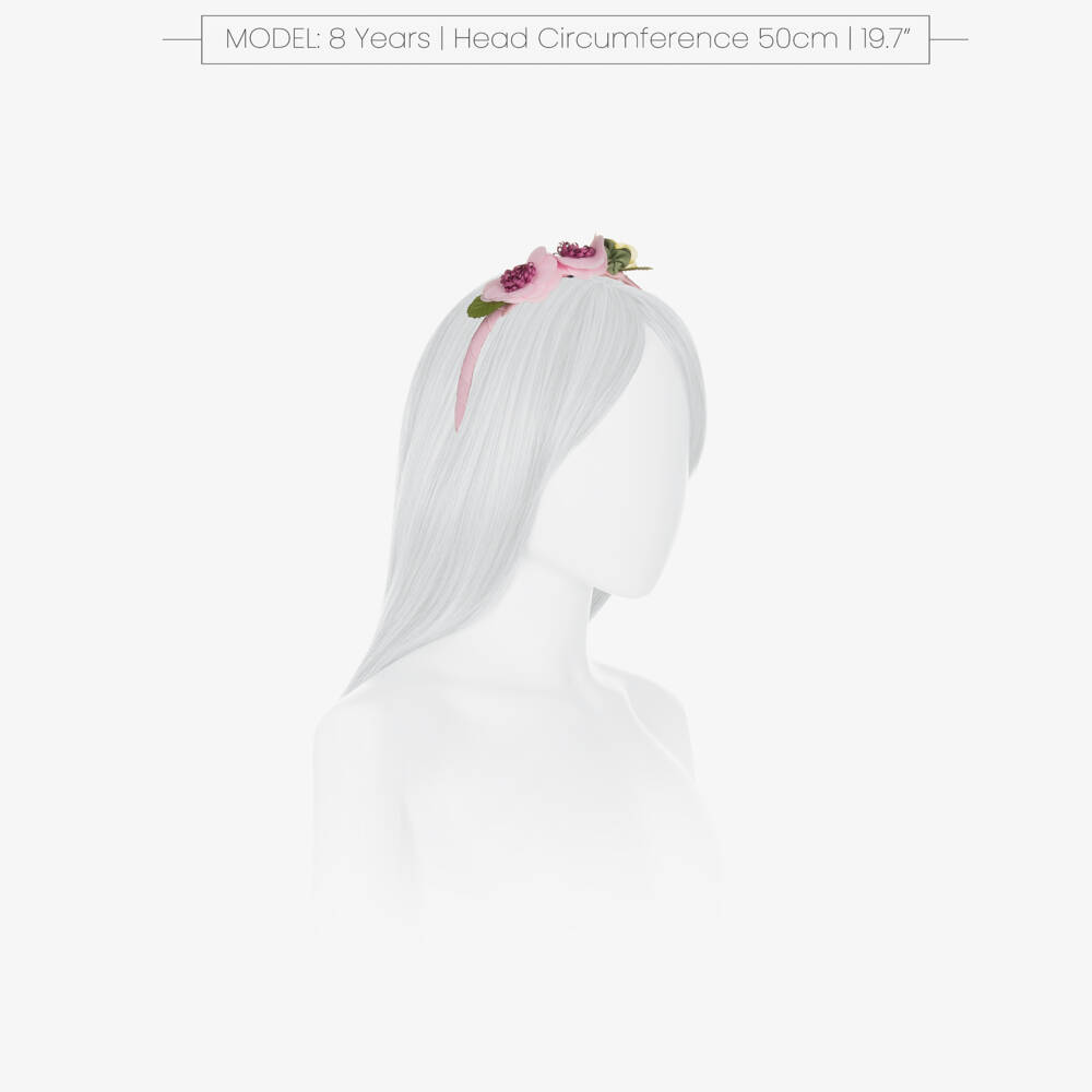 Mayoral-Girls Rosy Blossom Headband | Childrensalon Outlet