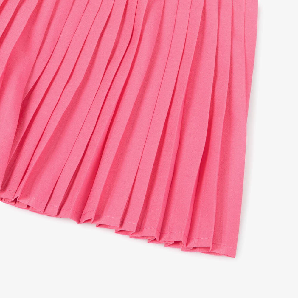 Mayoral-Girls Rosy Chiffon Romper Delight | Childrensalon Outlet