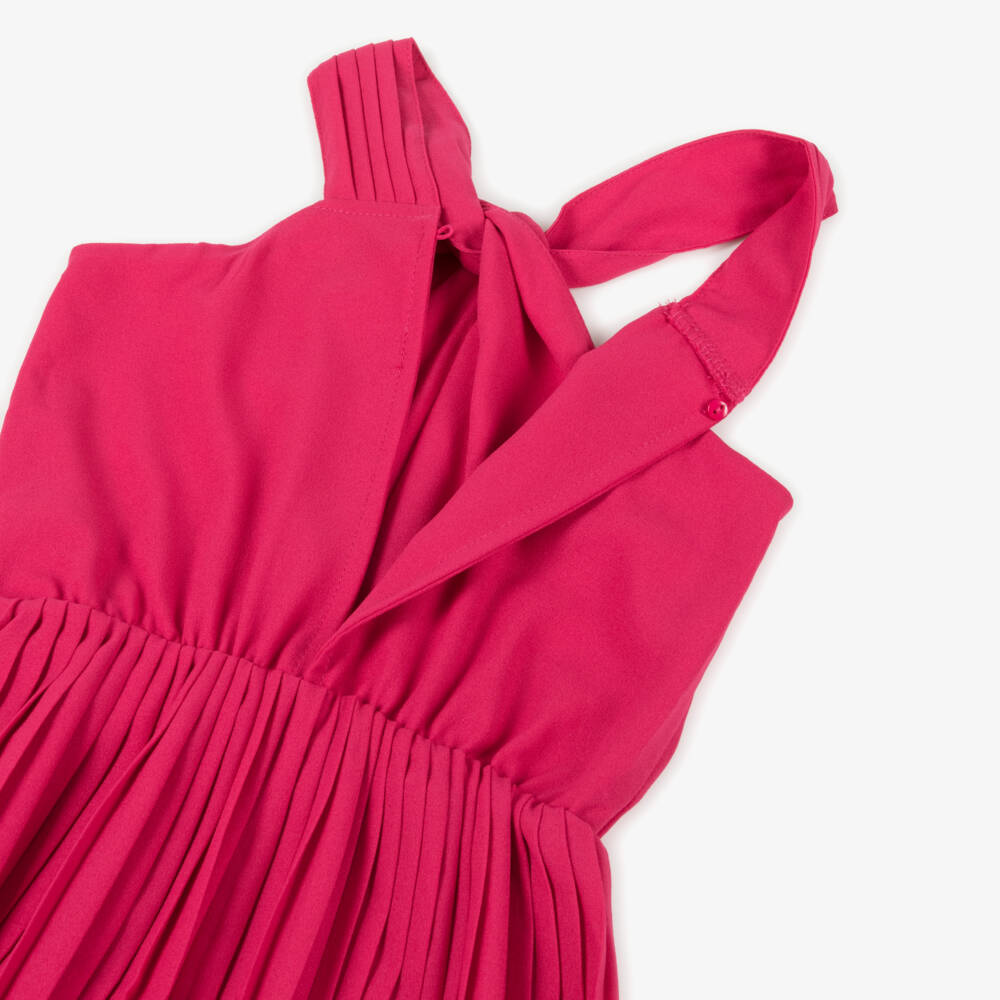 Mayoral-Розовый комбинезон на шее для девочек | Childrensalon Outlet