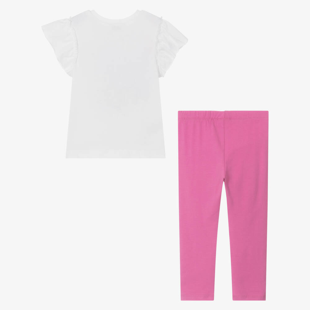 Mayoral-Girls Rosy Knit Legging Ensemble | Childrensalon Outlet