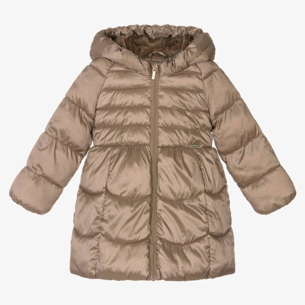 Mayoral-Girls Sandy Quilted Jacket | Childrensalon Outlet