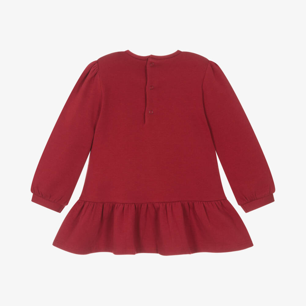 Mayoral-Girls Scarlet Floral Jersey Dress | Childrensalon Outlet