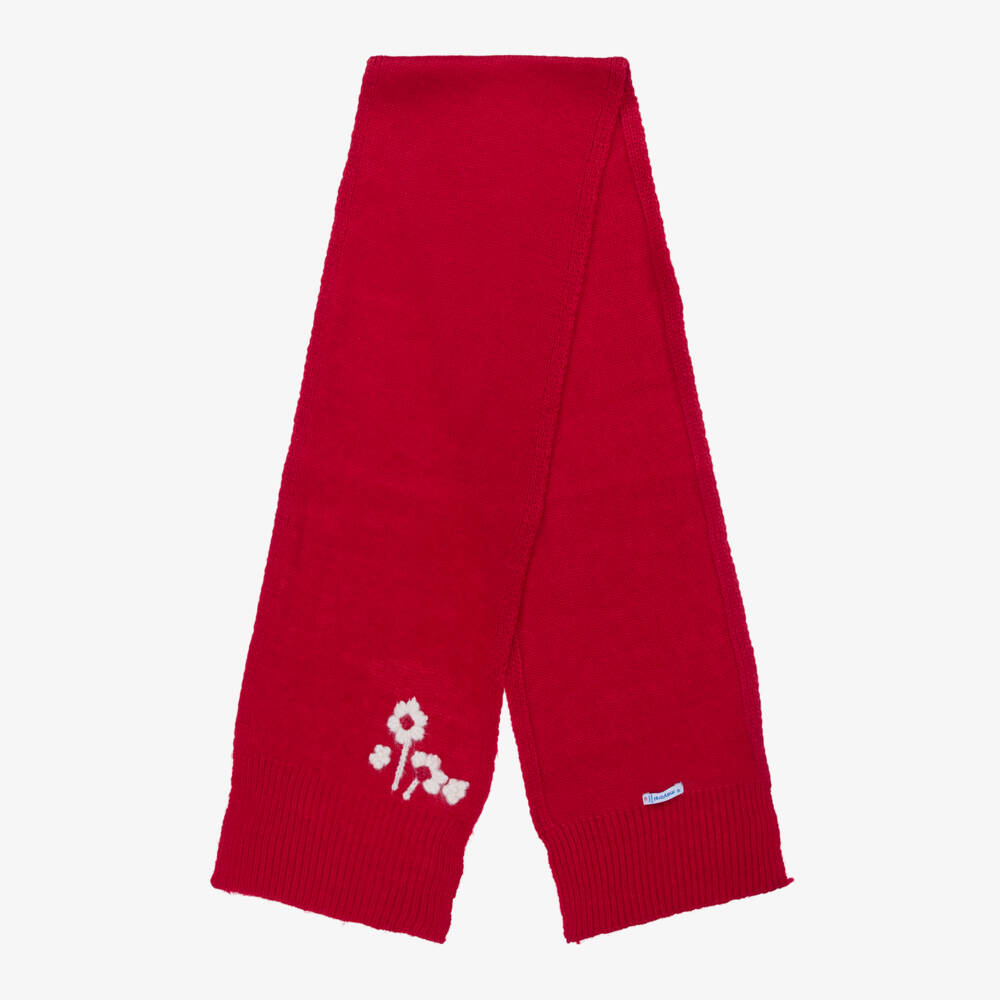 Mayoral-Girls Scarlet Floral Knit Set | Childrensalon Outlet