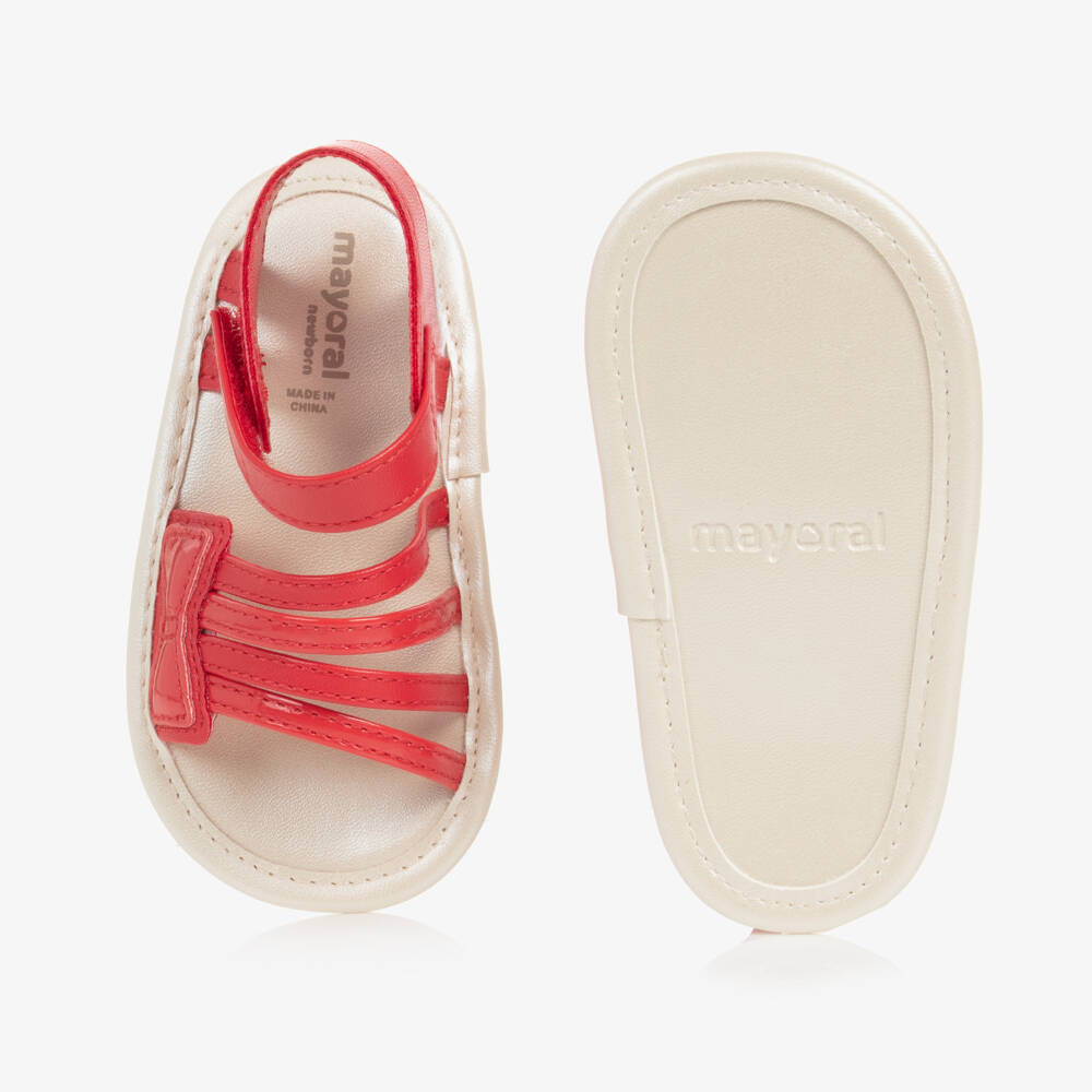 Mayoral-Girls Scarlet Pre-Walk Sandal Delight | Childrensalon Outlet
