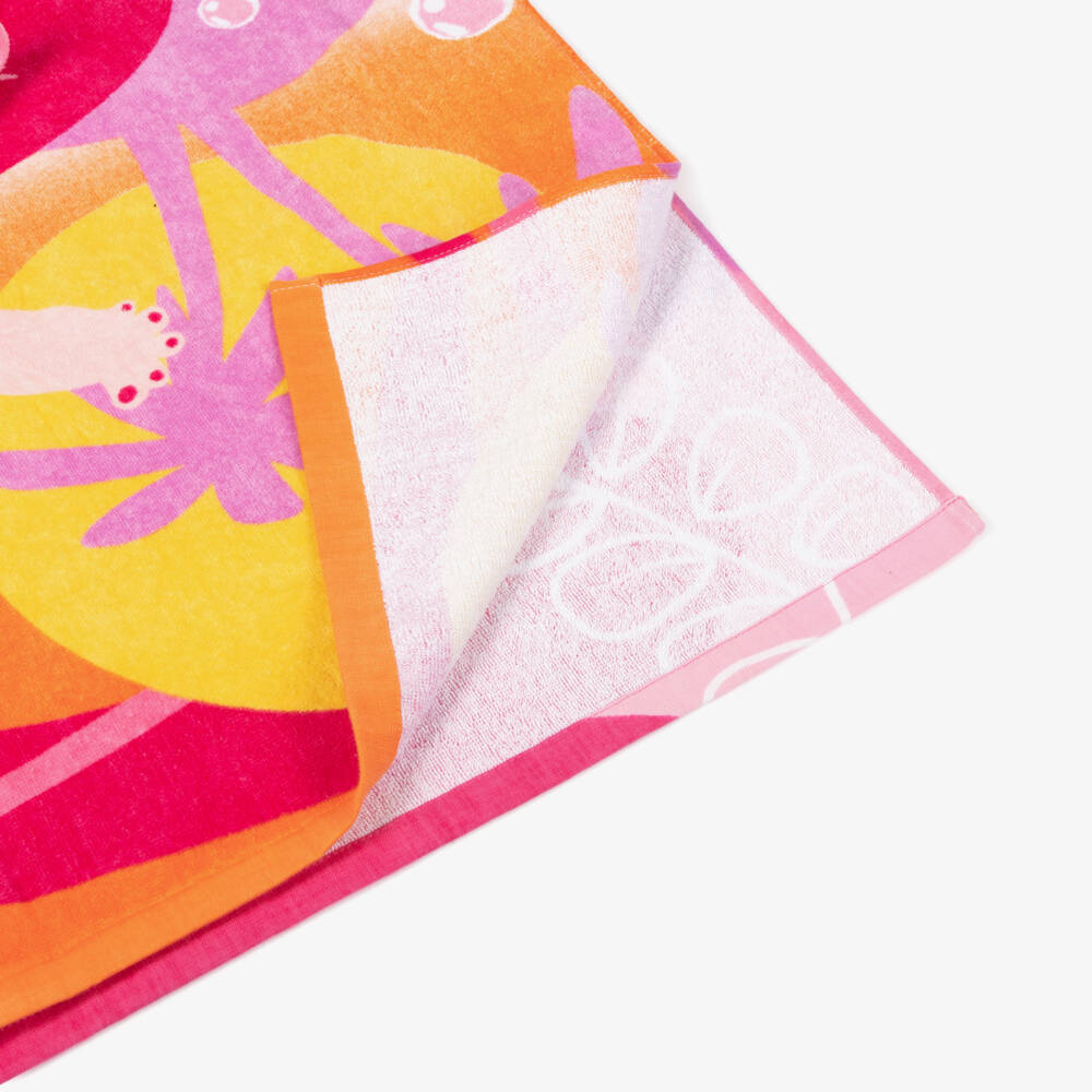 Mayoral-Girls Sea Adventure Pink Towel | Childrensalon Outlet