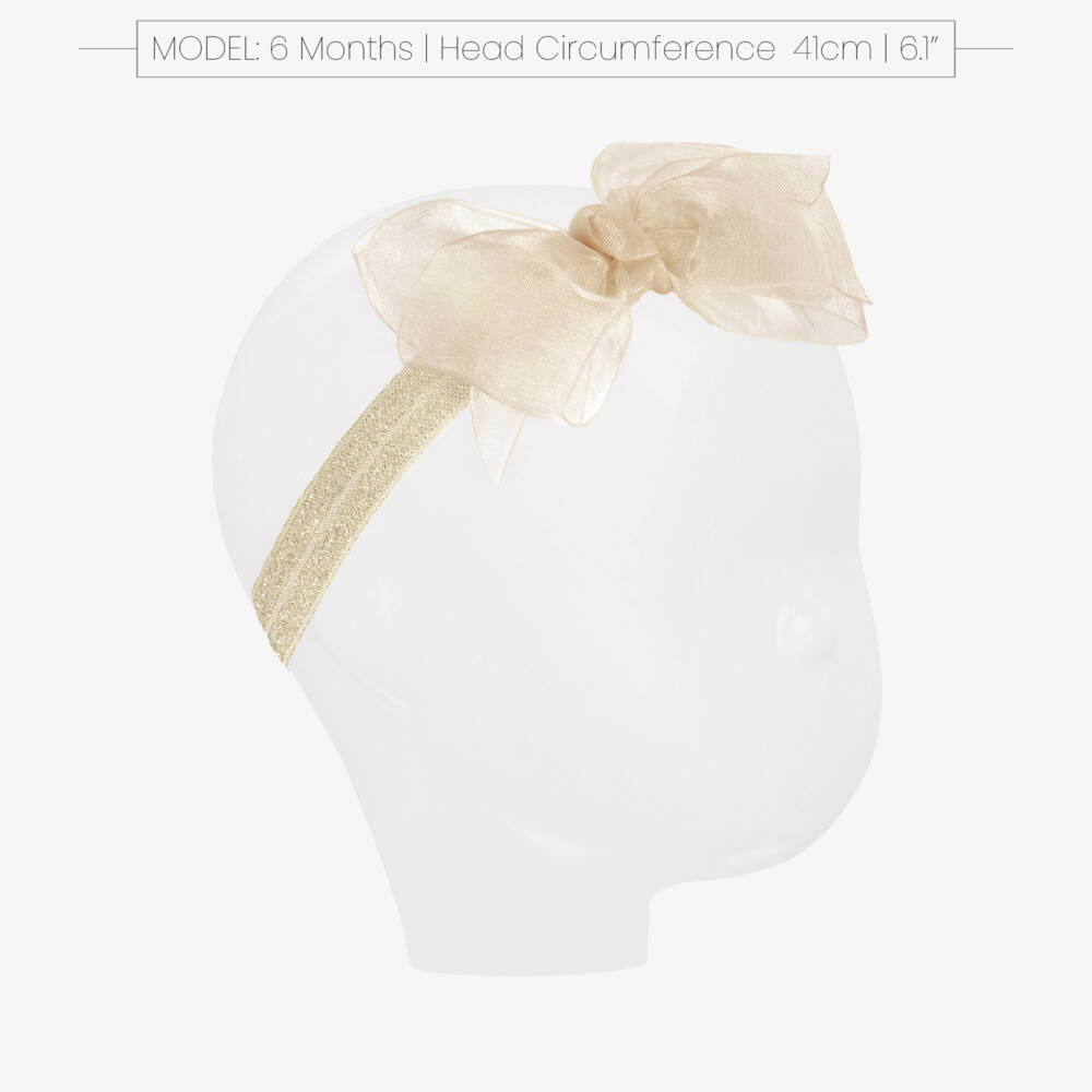 Mayoral Newborn-Girls Shimmering Bow Hair Accessory Duo | Childrensalon Outlet