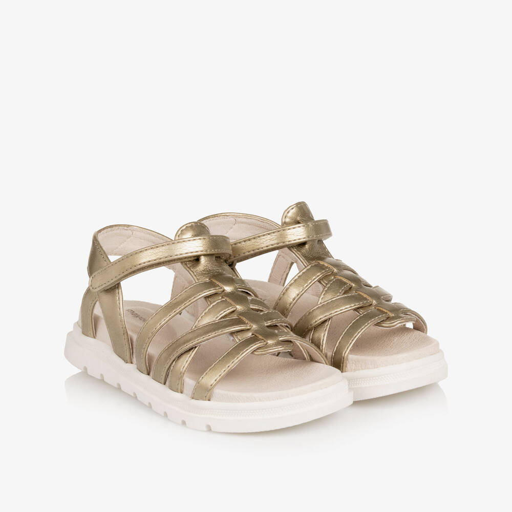 Mayoral-Girls Shimmering Strap Summer Sandals | Childrensalon Outlet