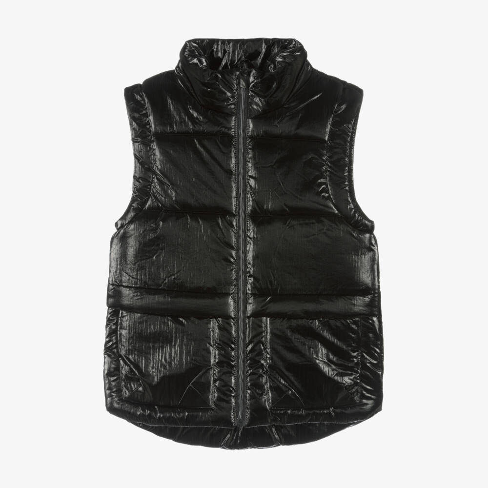 Mayoral-Черный утепленный жилет для девочек | Childrensalon Outlet