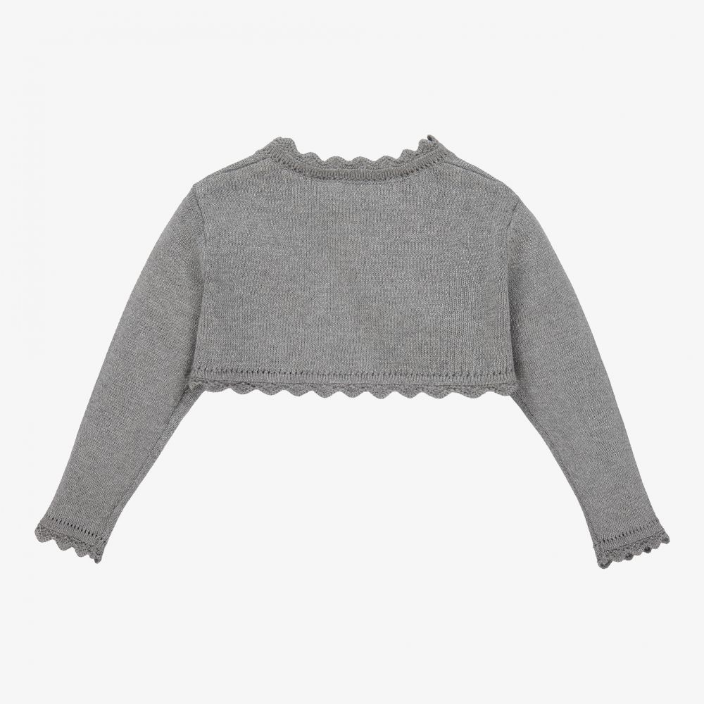 Childrens silver bolero cardigan sales