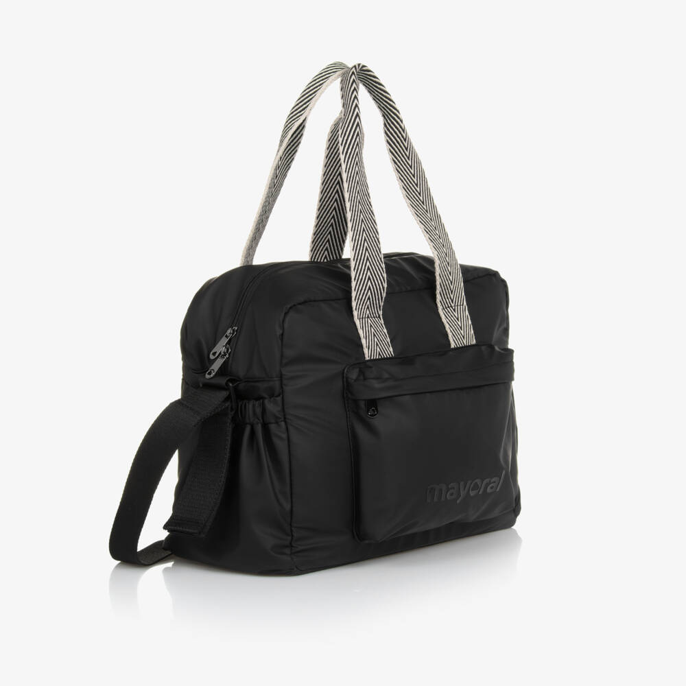 Mayoral Newborn-Girls Sleek Ebony Diaper Tote | Childrensalon Outlet