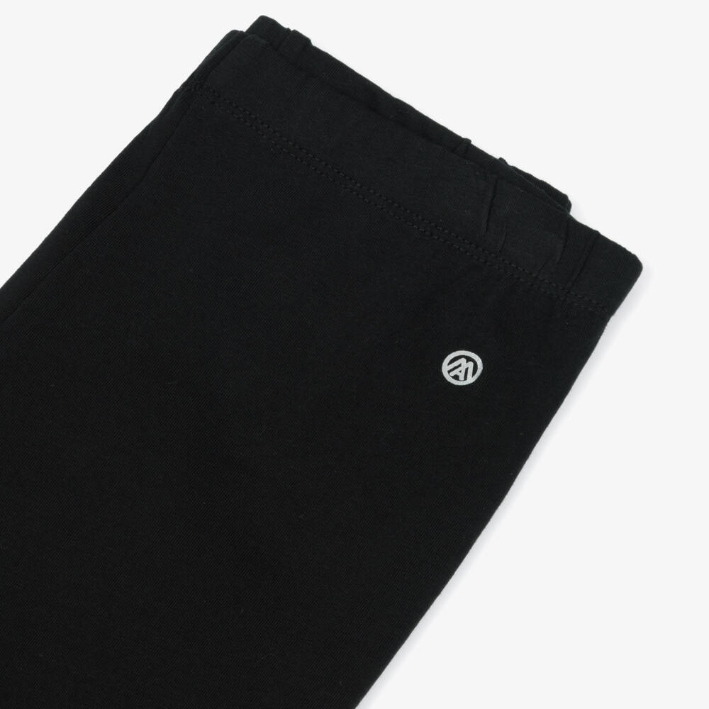 Mayoral-Girls Soft Black Jersey Leggings | Childrensalon Outlet