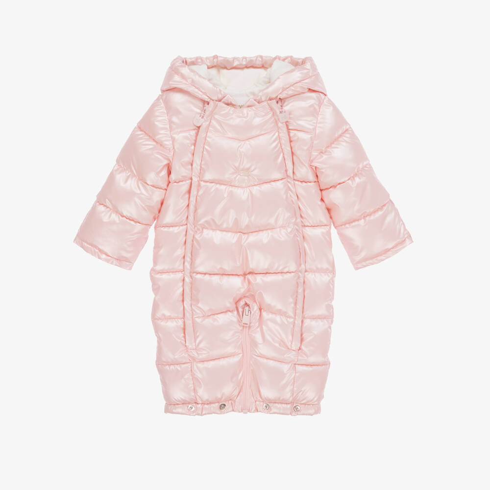 Mayoral Newborn-Girls Soft Blush Luminous Snowwear | Childrensalon Outlet