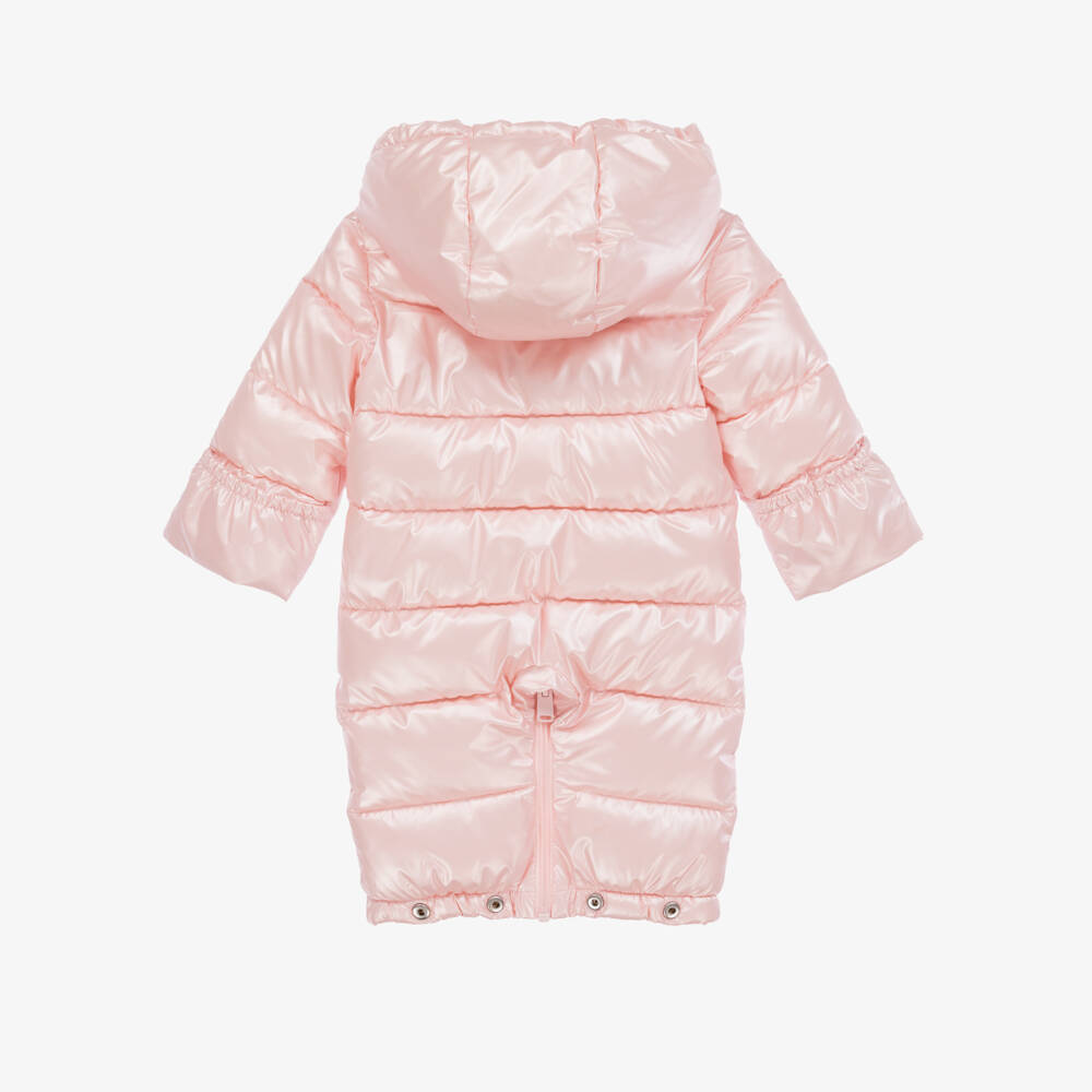 Mayoral Newborn-ملابس ثلجية ناعمة للبنات بلون وردي لامع | Childrensalon Outlet