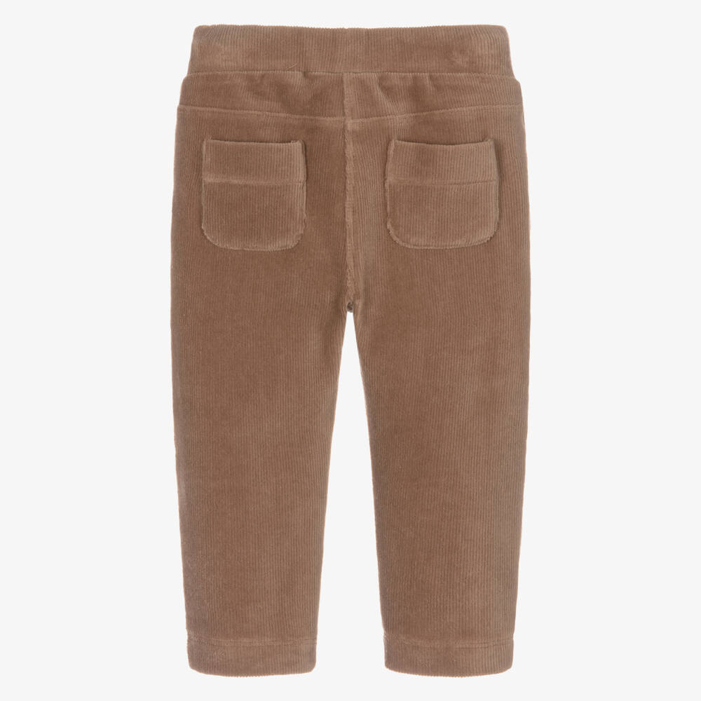 Mayoral-Girls Soft Brown Corduroy Trousers | Childrensalon Outlet