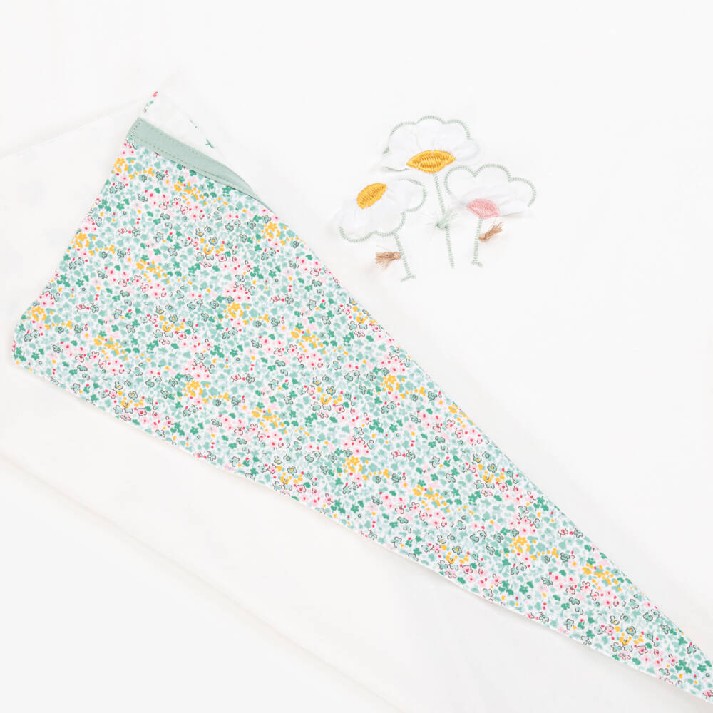 Mayoral Newborn-Girls Soft Ivory Floral Wrap | Childrensalon Outlet