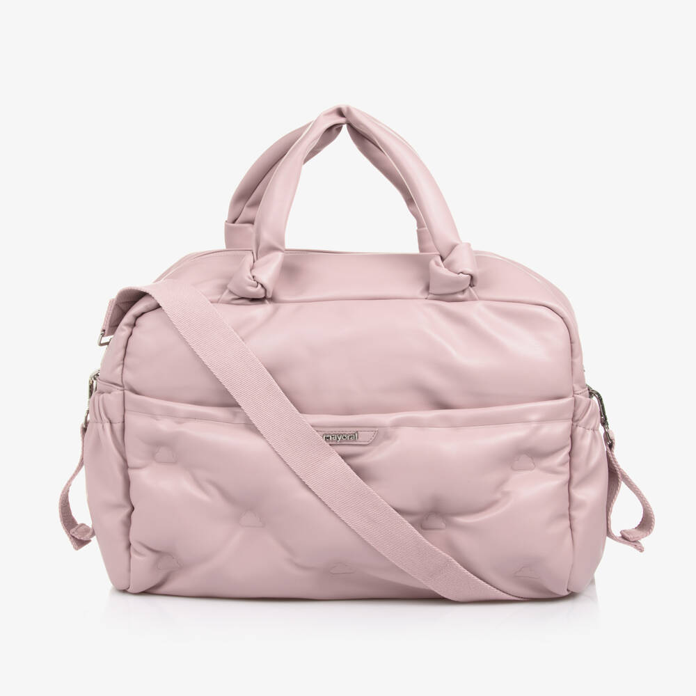 Mayoral Newborn-Girls Soft Pink Baby Bag | Childrensalon Outlet