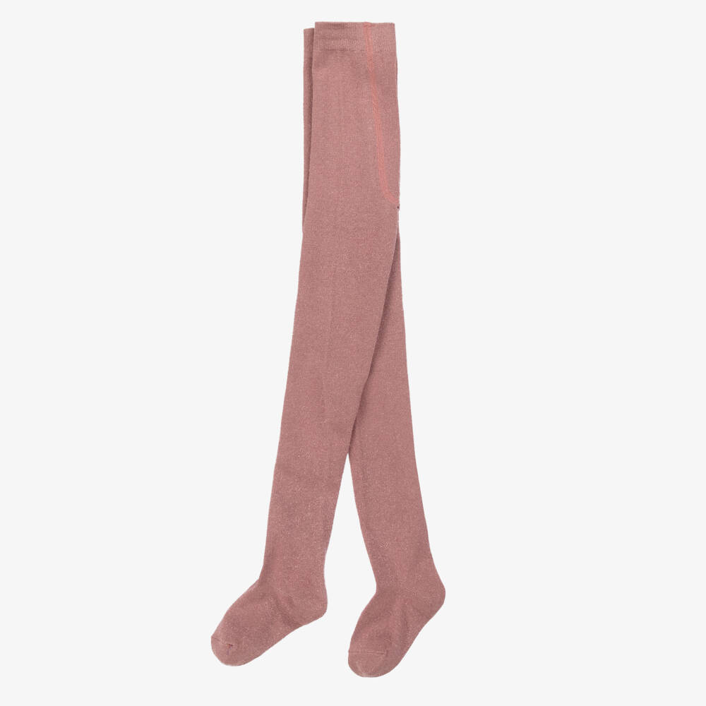 Mayoral-Girls Soft Pink Knit Tights | Childrensalon Outlet