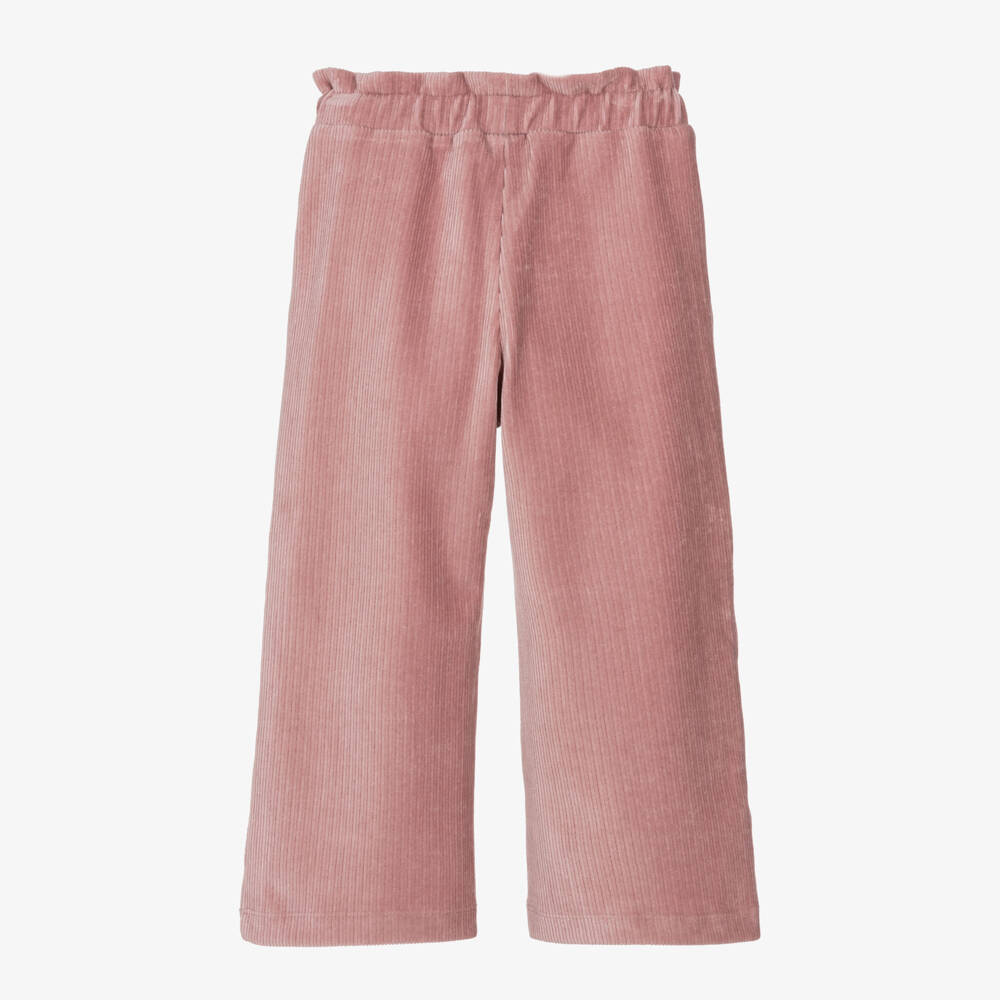 Mayoral-Girls Soft Pink Sparkle Trousers | Childrensalon Outlet