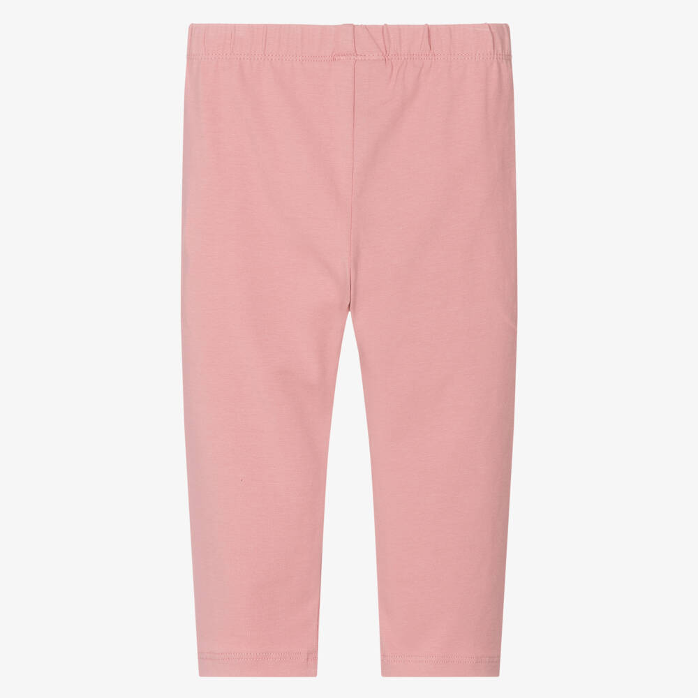 Mayoral-Girls Soft Pink Stretch Leggings | Childrensalon Outlet