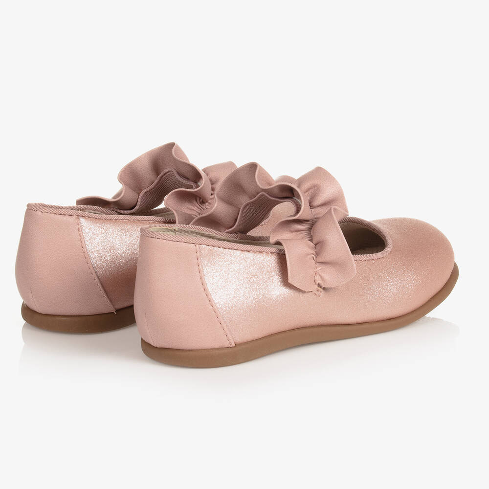 مايورال-حذاء بمب أطفال بناتي جلد صناعي لون زهري | Childrensalon Outlet