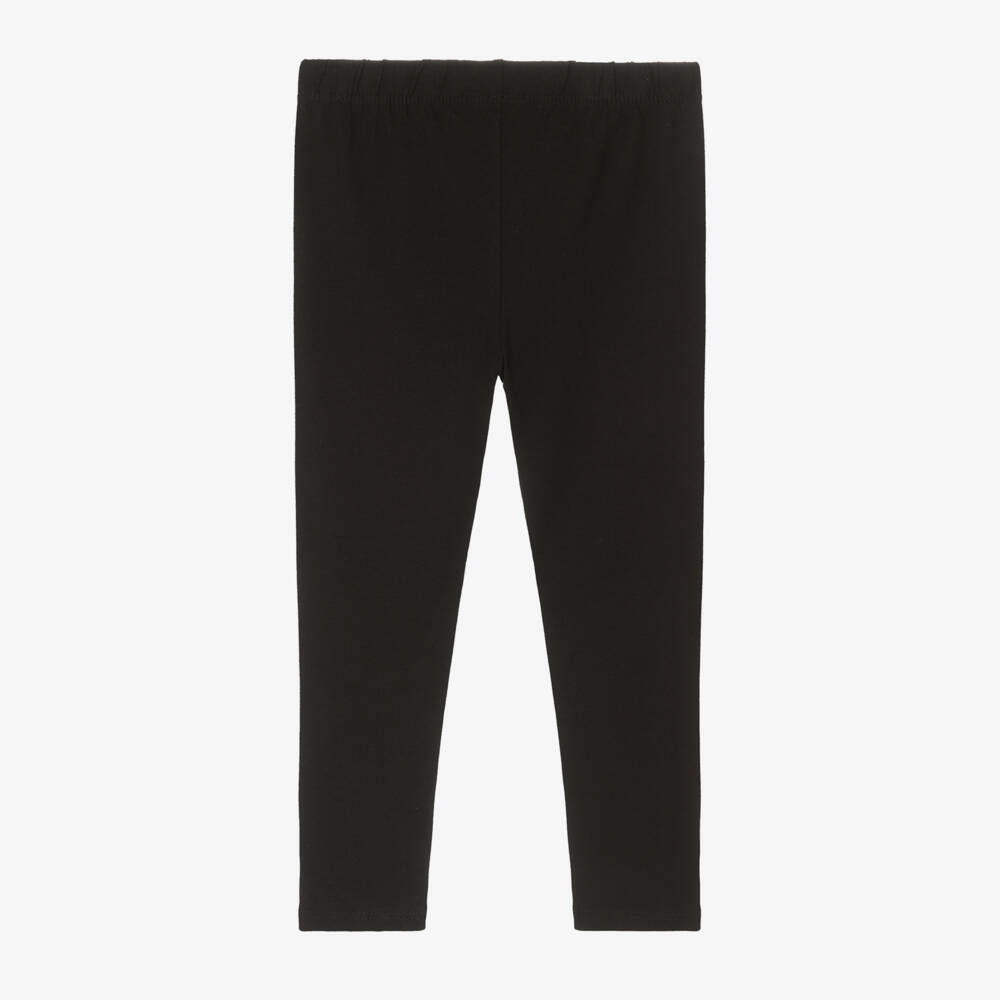 Mayoral-Girls Stretchy Black Trousers | Childrensalon Outlet