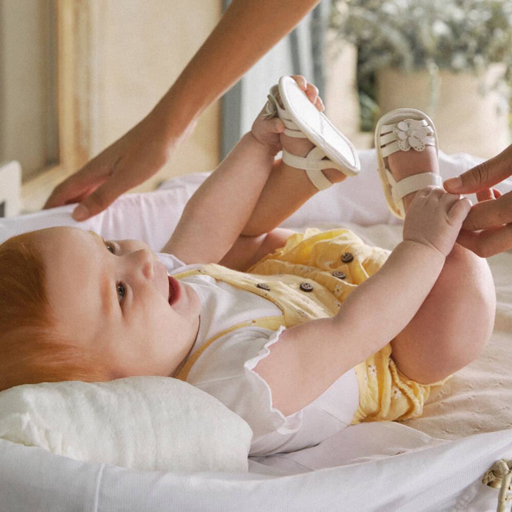 Mayoral Newborn-Girls Sunny Cotton Dungaree Outfit | Childrensalon Outlet