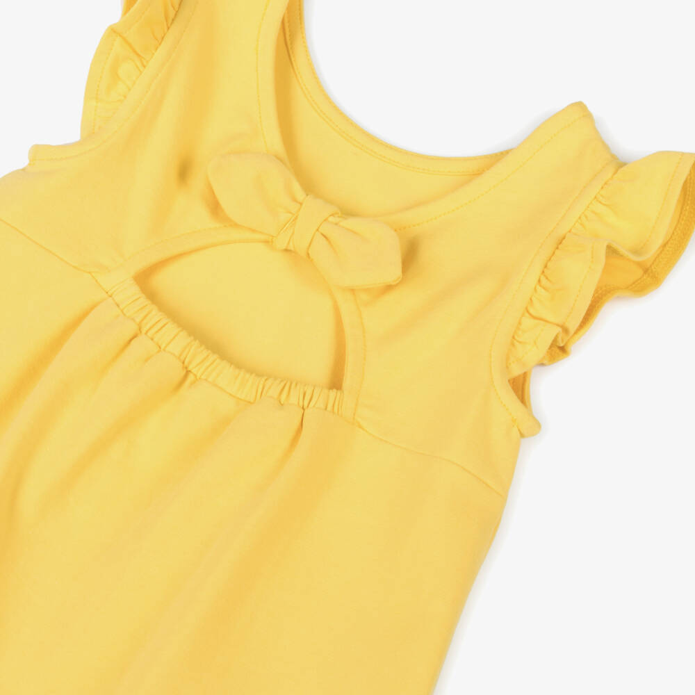 Mayoral-Girls Sunny Cotton Fruit Frock | Childrensalon Outlet