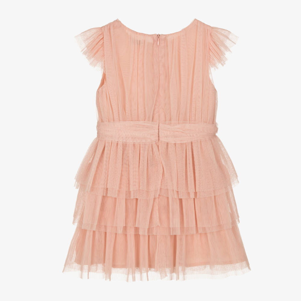 Mayoral-Платье из тюля с блестками для девочек | Childrensalon Outlet