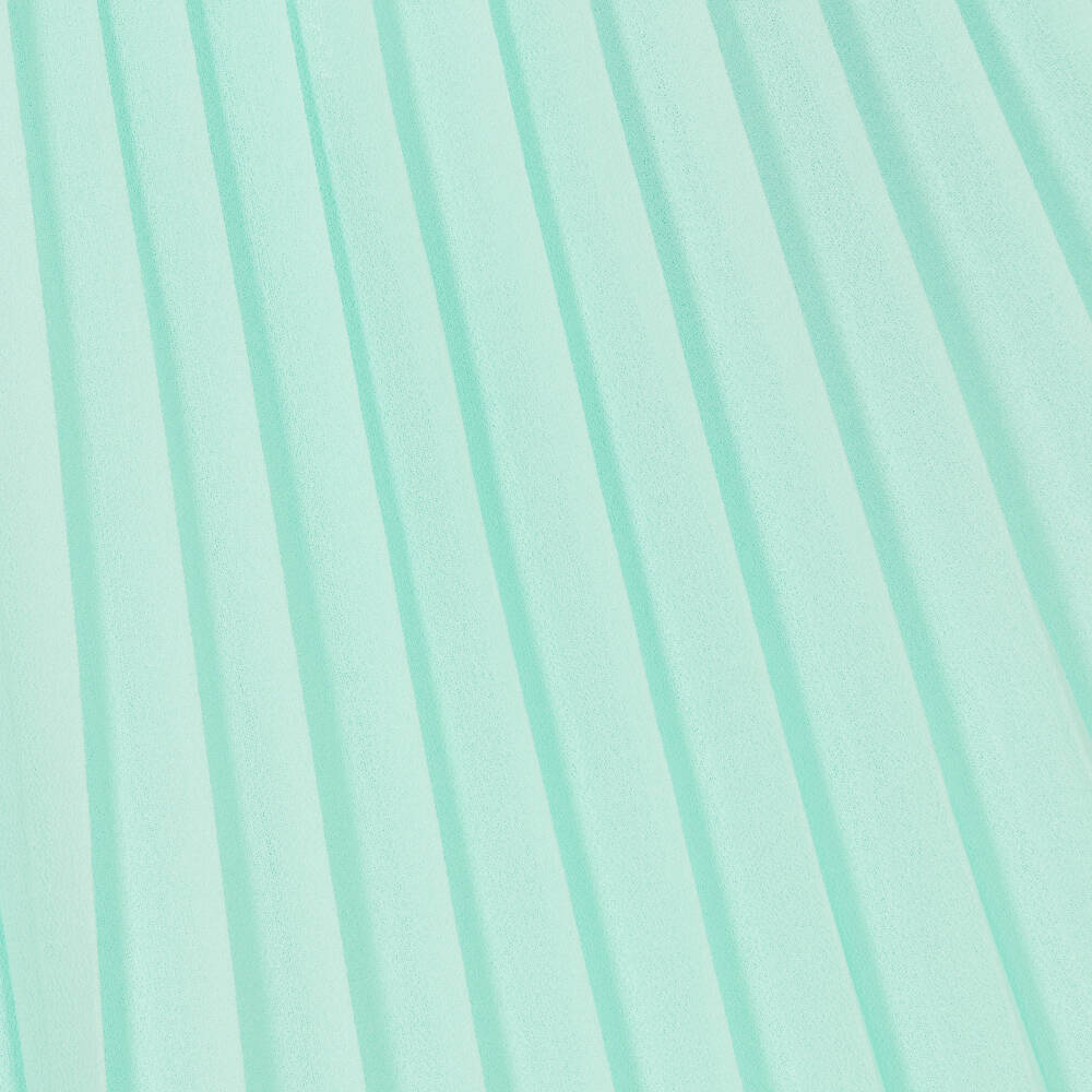 Mayoral-Бирюзовое плиссированное платье из шифона | Childrensalon Outlet