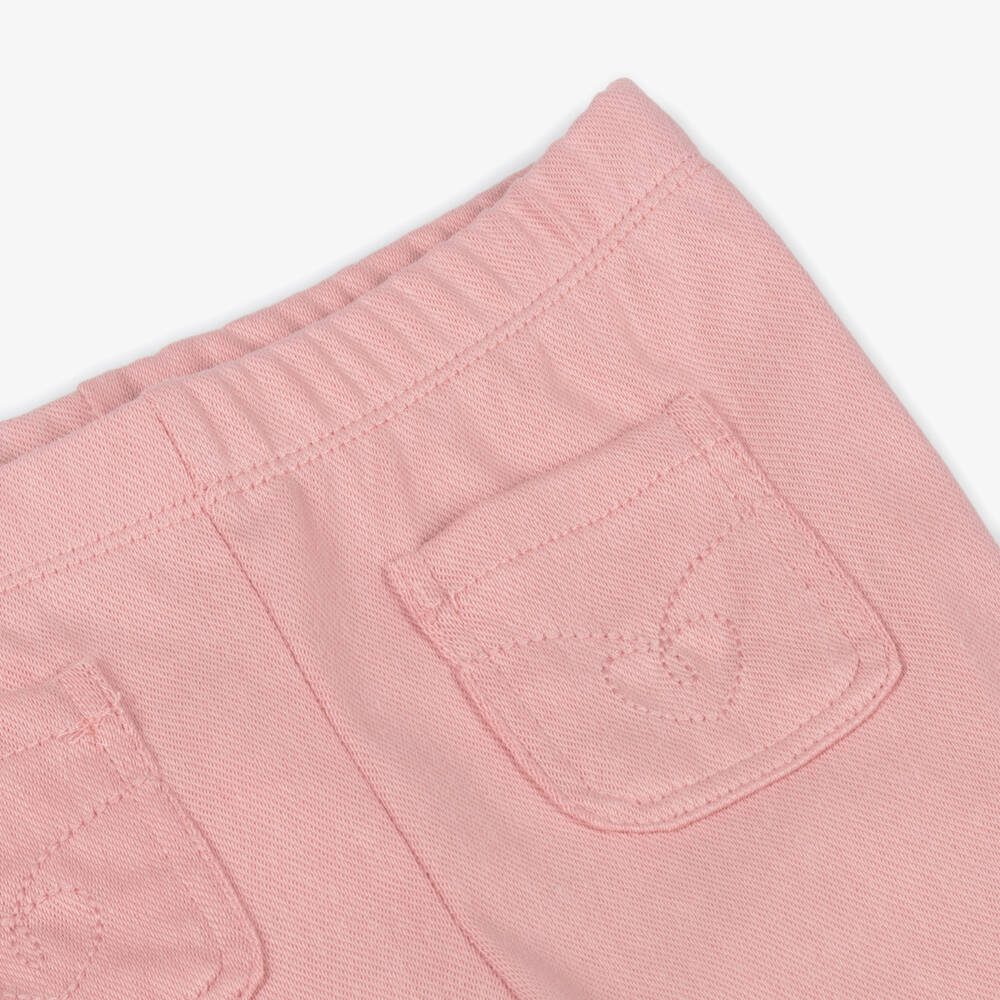 Mayoral-Girls Twill Pink Flare Pants | Childrensalon Outlet