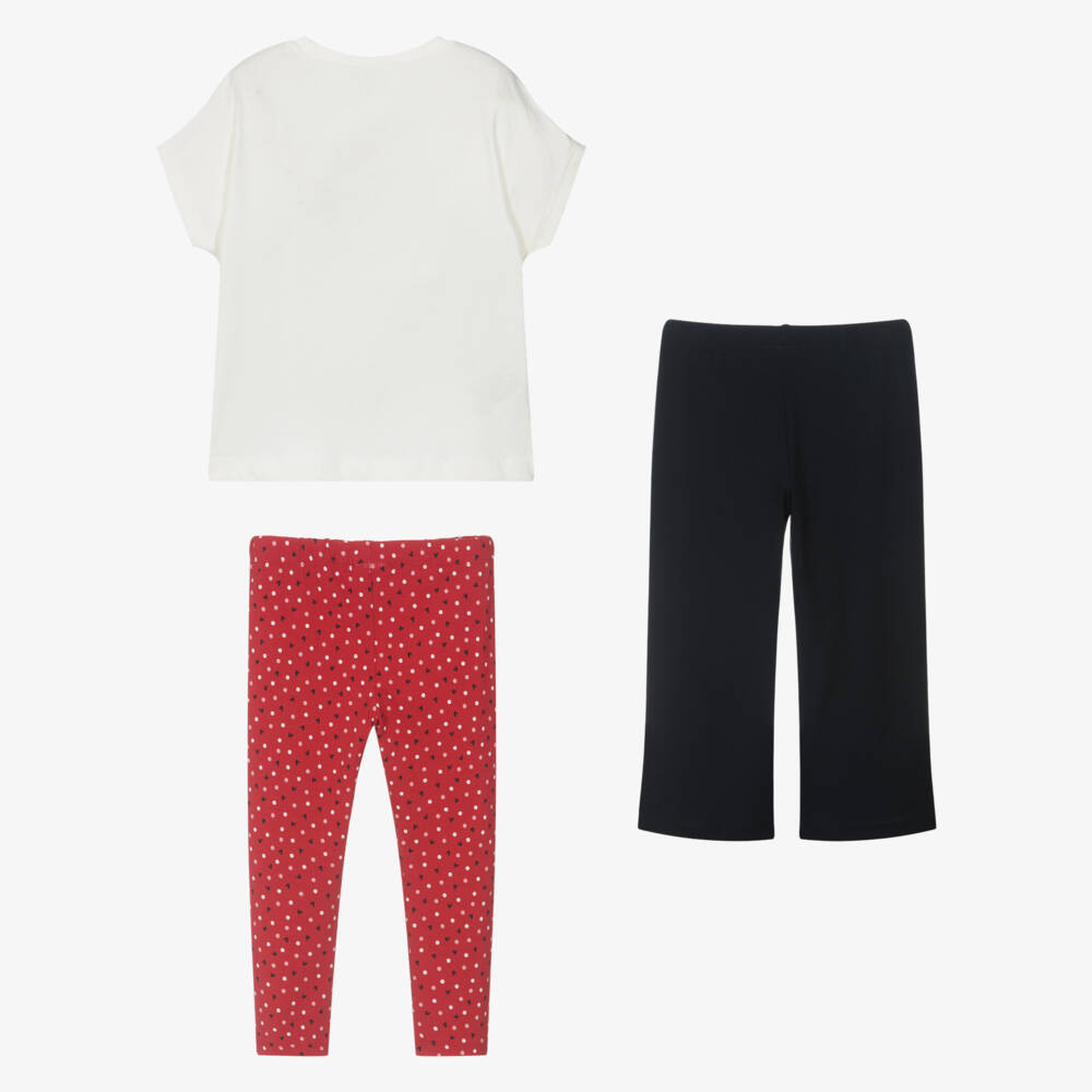 Mayoral-Girls Vibrant Duo Legging Ensemble | Childrensalon Outlet