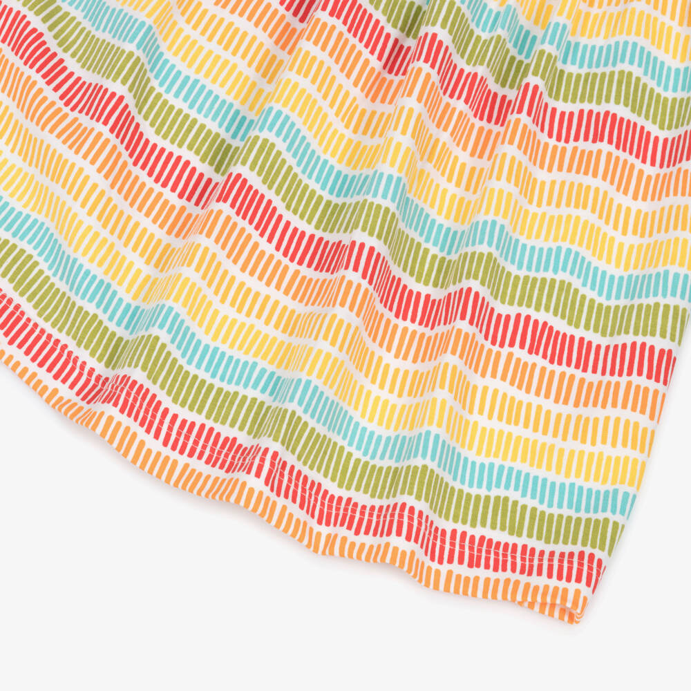 Mayoral-فستان مخطط نابض بالحياة للبنات | Childrensalon Outlet