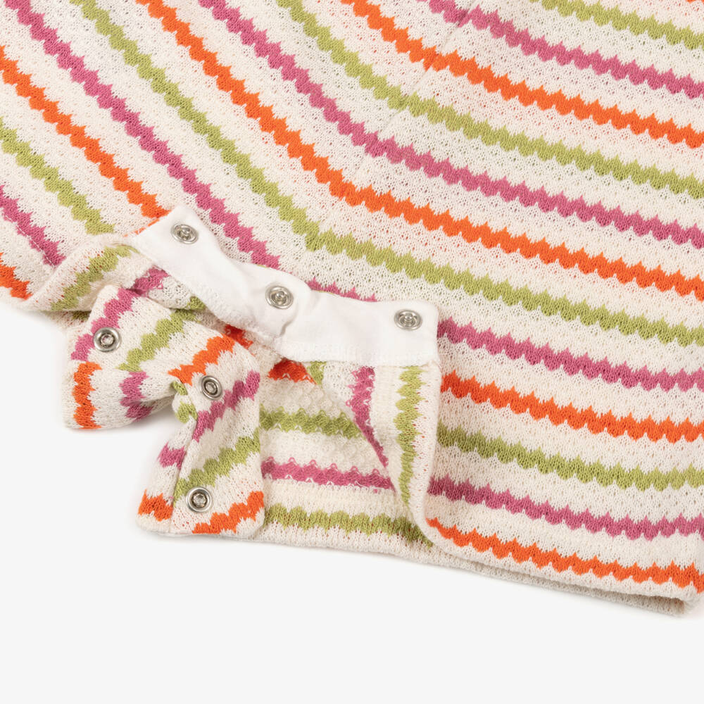 Mayoral-جمبسوت مخطط بألوان زاهية للبنات | Childrensalon Outlet