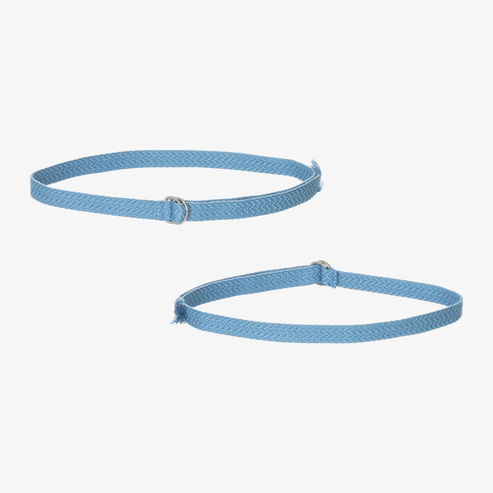 Mayoral-Girls White Patterned Twill Shorts  | Childrensalon Outlet