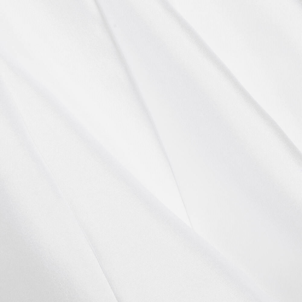 Mayoral-Girls White Satin Dress | Childrensalon Outlet