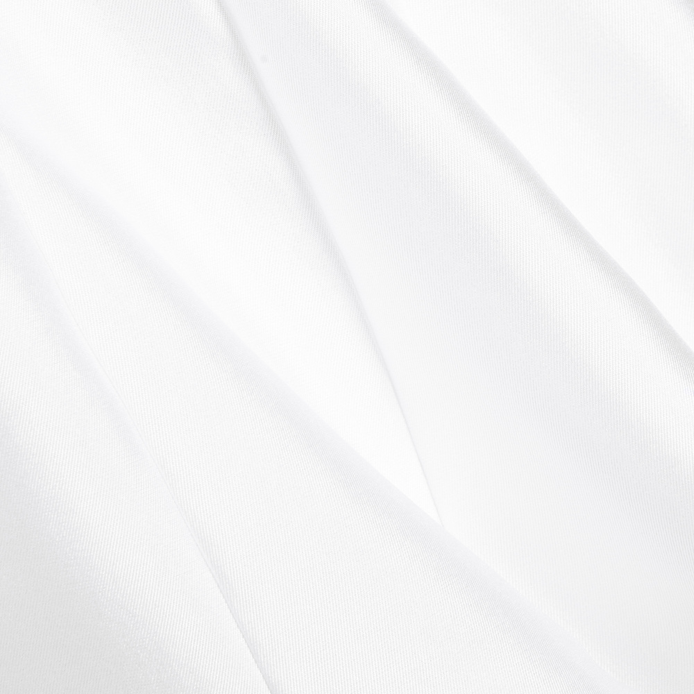 girls white satin dress