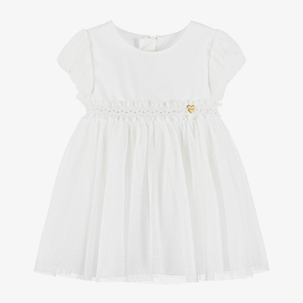 Mayoral white dress deals