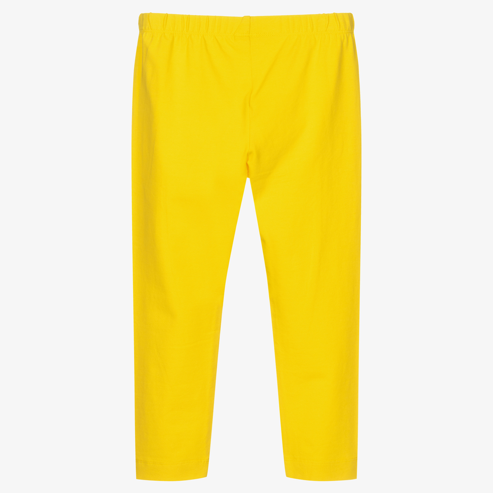 Mayoral-Girls Yellow Capri Leggings | Childrensalon Outlet