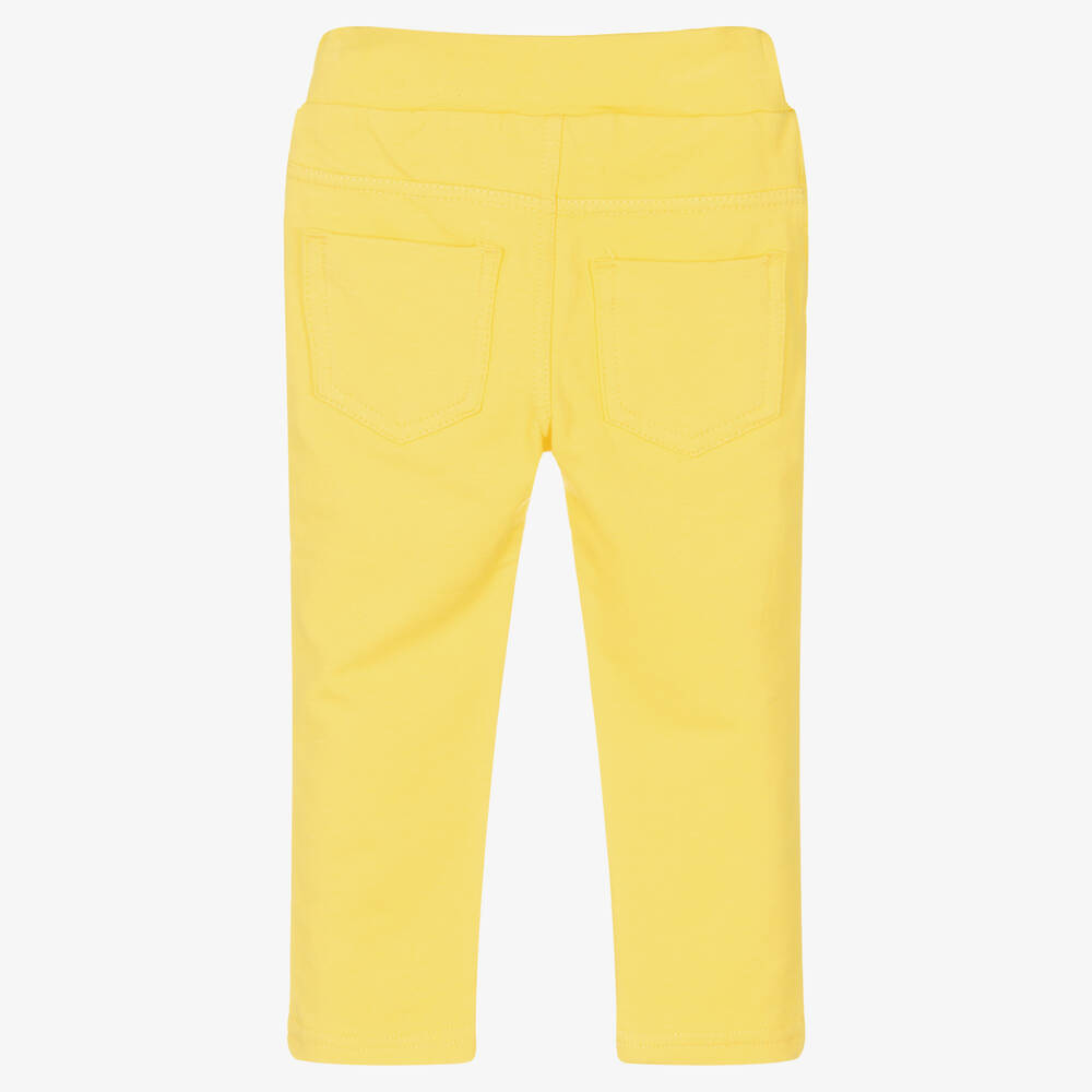 Girls sales yellow jeggings