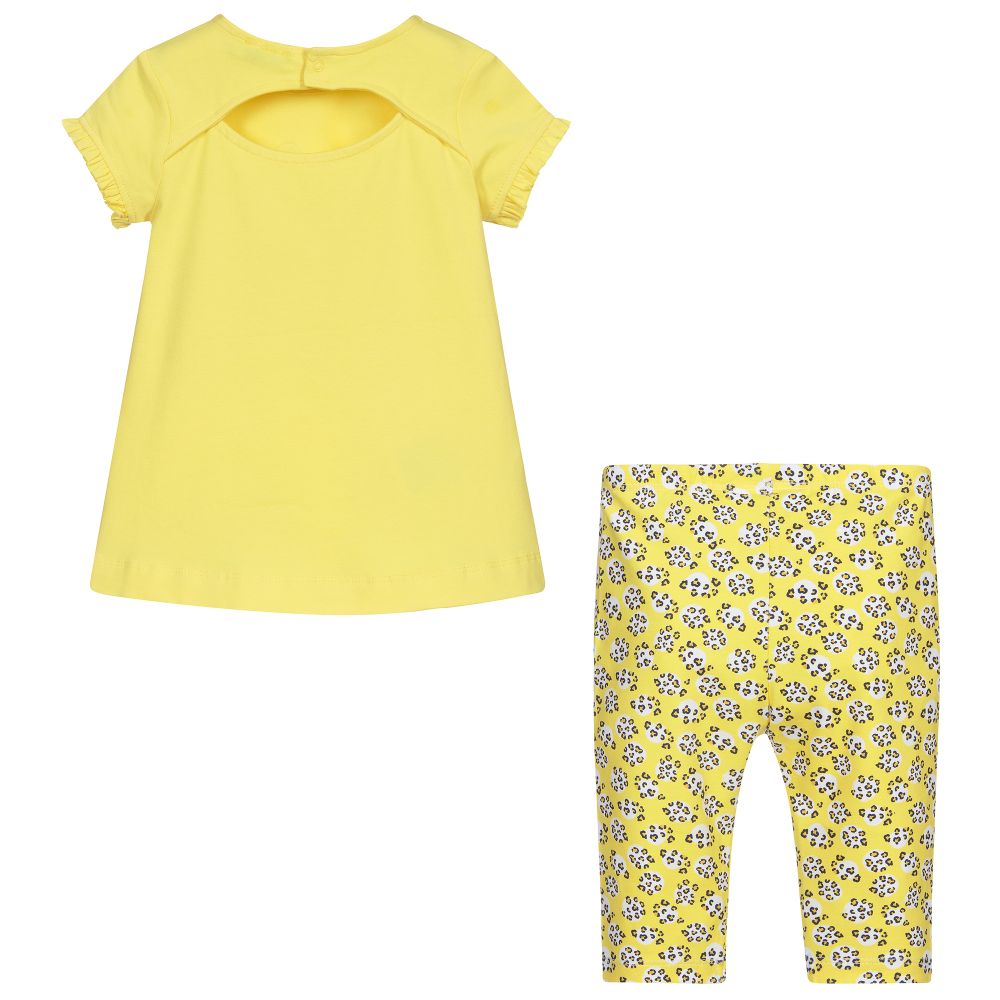Childrens yellow leggings shop