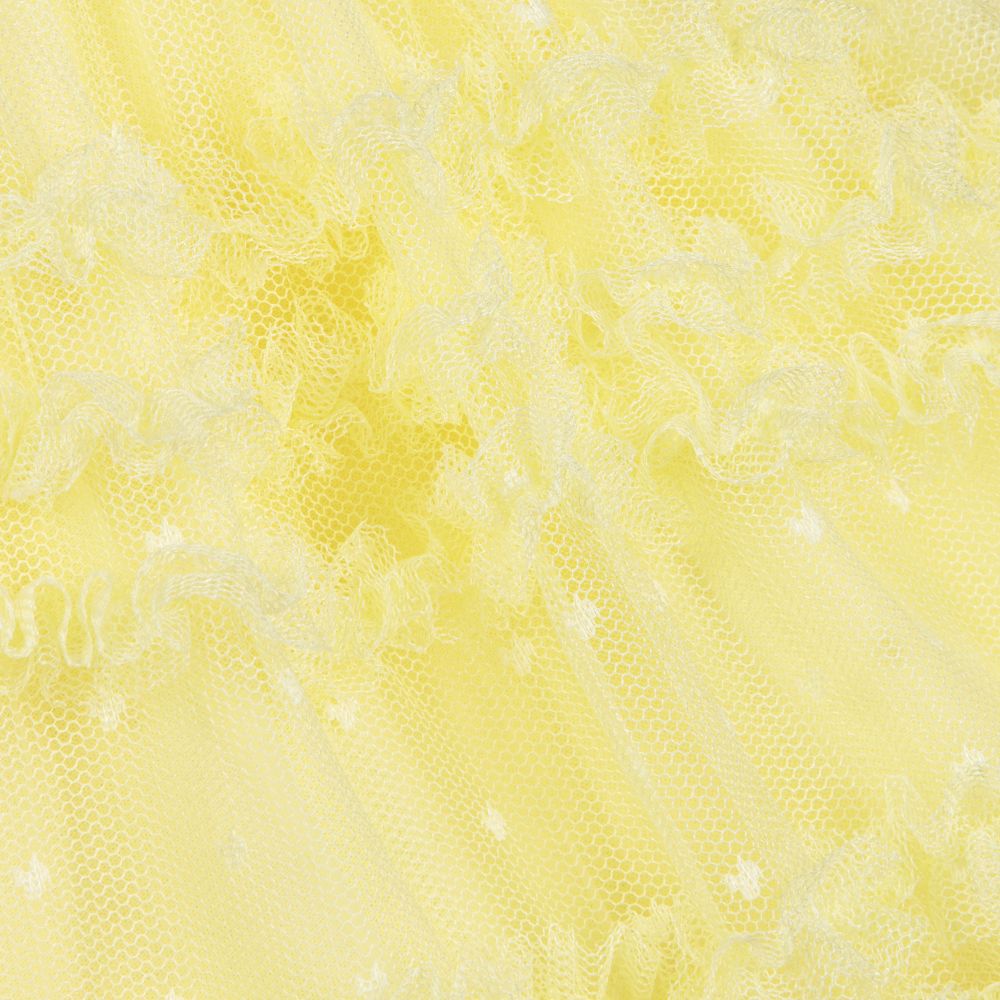 Mayoral-تنورة تول لون أصفر | Childrensalon Outlet