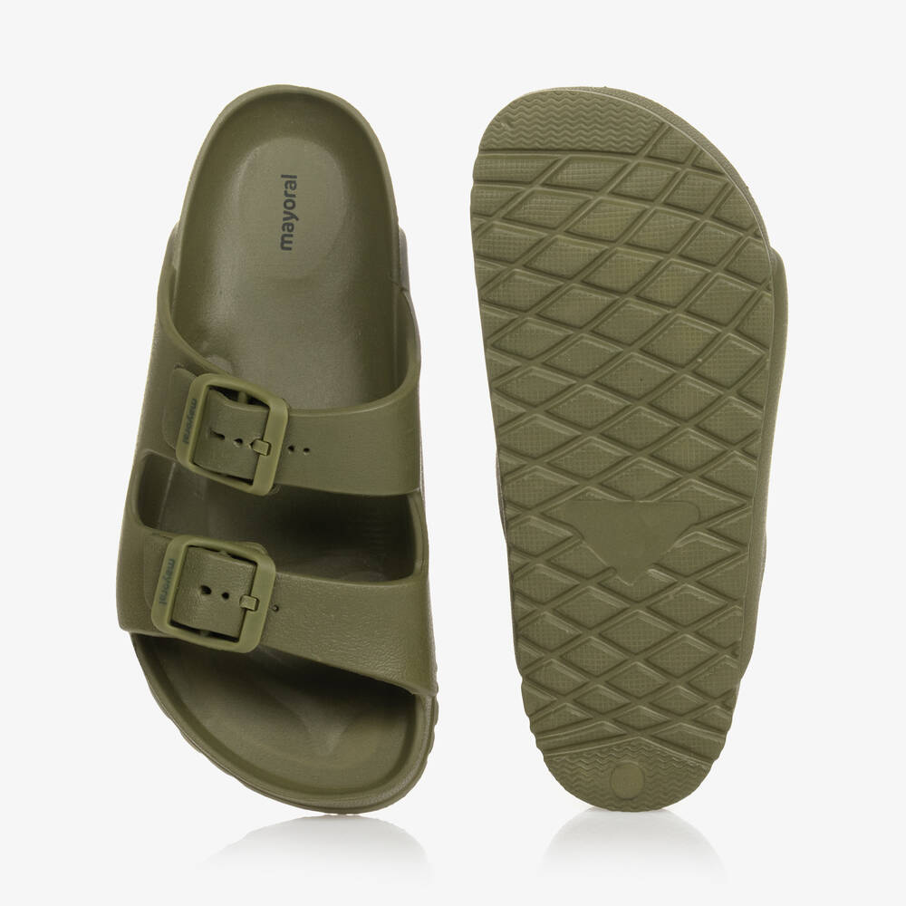 Mayoral-Green Foam Sandals | Childrensalon Outlet